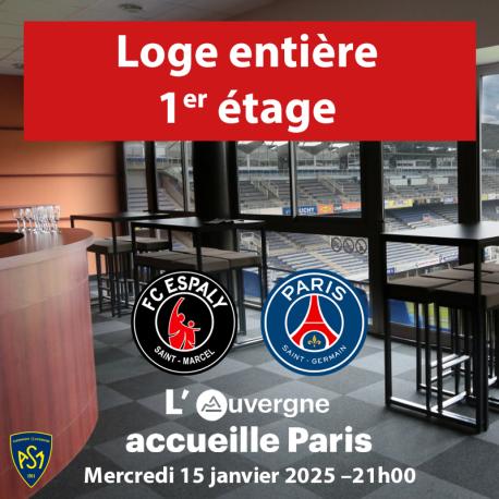 Loge entière 1er étage "Salon Tribune Edouard" Loge entière 1er étage "Salon Tribune Edouard"
