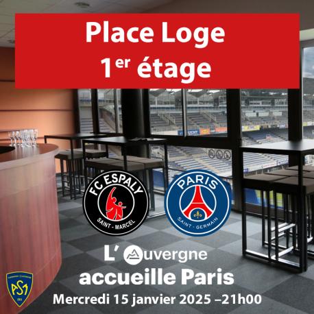 Place Loge 1er étage "Salon Tribune Edouard" Place Loge 1er étage "Salon Tribune Edouard"