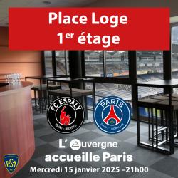 Place Loge 1er étage "Salon Tribune Edouard"