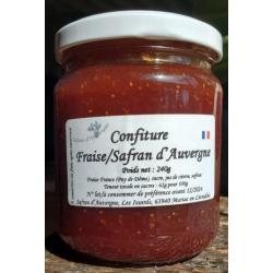 Confiture fraise/safran