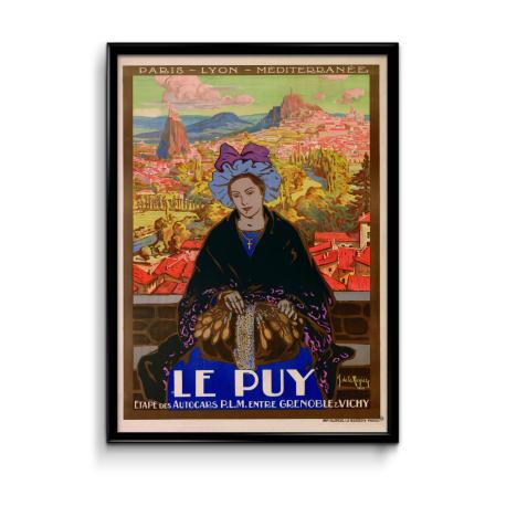 Affiche Dentellière Le Puy-en-Velay