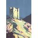 Affiche Auvergne Château d’Alleuze