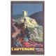 Affiche Auvergne Château d’Alleuze
