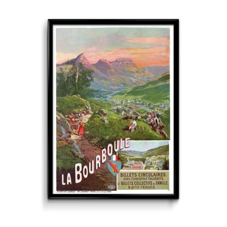 Affiche Tourisme La Bourboule