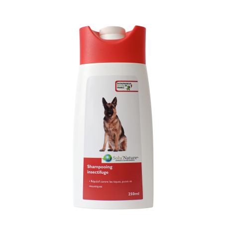 Shampooing insectifuge pour chien