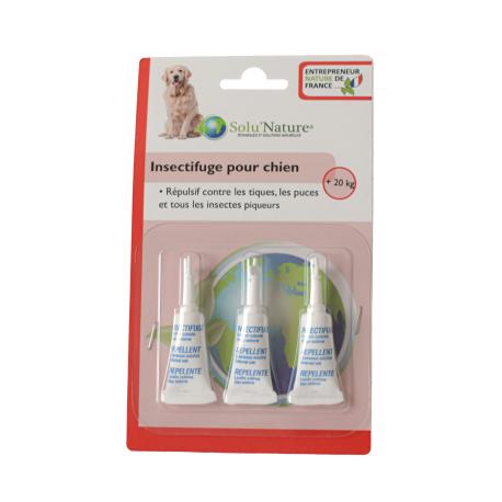 Insectifuge pour chien plus de 20 kg Insectifuge pour chien plus de 20 kg