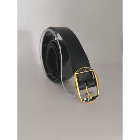 Ceinture Kiya Noir Boucle IGA