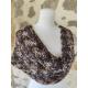 Snood "Cèpes"