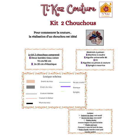 KIT COUTURE 2 CHOUCHOUS