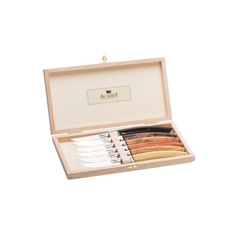 Coffret Hêtre Le Thiers® Table Plein Manche Bois Panachés Coffret Hêtre Le Thiers® Table Plein Manche Bois Panachés