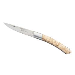 Le Thiers® 12Cm 1 Mitre Inox avec Tire-Bouchon Bouleau de Finlande