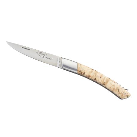 Le Thiers® 12Cm 1 Mitre Inox avec Tire-Bouchon Bouleau de Finlande