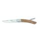 Le Thiers® 12Cm 1 Mitre Inox avec Tire-Bouchon Bouleau de Finlande