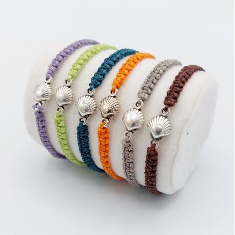 Bracelet porte-bonheur "Coquille"