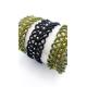 Bracelet manchette macramé