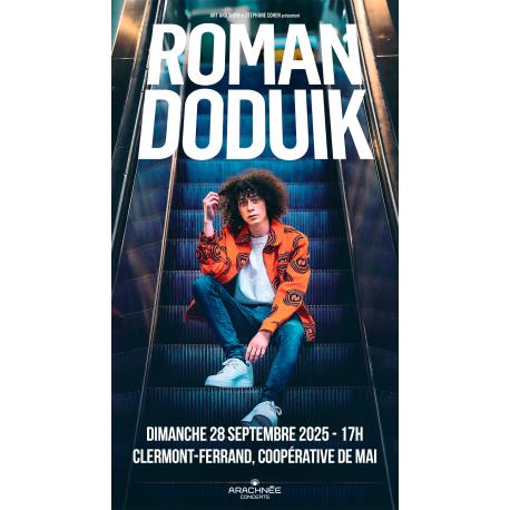 Roman Doduik à La Cooopérative de Mai Roman Doduik à La Cooopérative de Mai