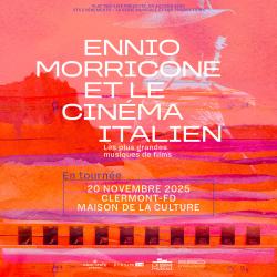 Ennio Morricone à La Maison de la Culture de Clermont-Ferrand
