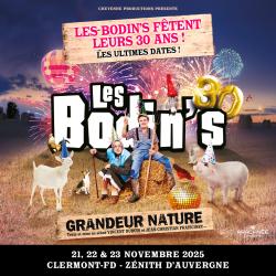 Les Bodin's au Zénith d'Auvergne