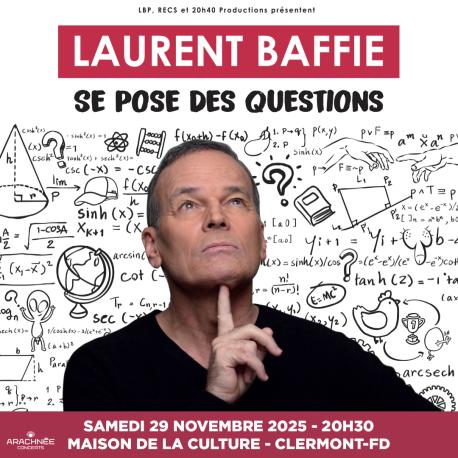 Laurent Baffie à la Maison de la Culture de Clermont-Ferrand Laurent Baffie à la Maison de la Culture de Clermont-Ferrand