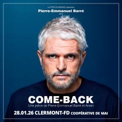 Pierre-Emmanuel Barré à La Coopérative de Mai de Clermont-Ferrand