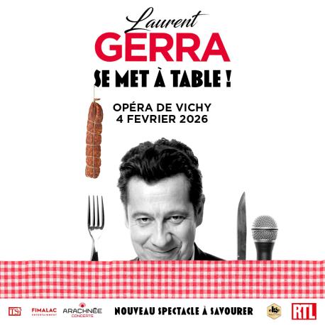 Laurent Gerra à l'Opéra de Vichy Laurent Gerra à l'Opéra de Vichy