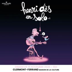 Henri Dès à La Maison de la Culture de Clermont-Ferrand
