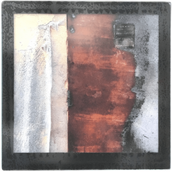 Grand magnet photo Porte brûlée