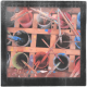 Grand magnet photo Pots de peinture et pinceaux
