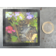 Grand magnet photo Cabane dans décor fleuri