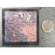 Grand magnet photo Plaque rouillée