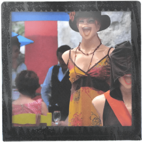 Grand magnet photo Mannequin rigolo
