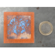 Petit magnet d'artiste photo Tôle brûlée