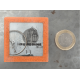 Petit magnet d'artiste photo Roue et cage