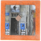 Petit magnet d'artiste photo Porte ouverte