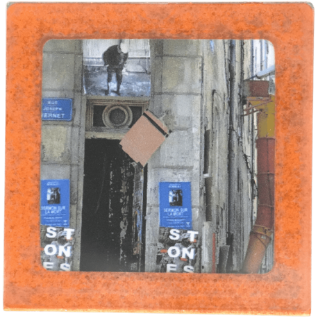 Petit magnet d'artiste photo Porte ouverte