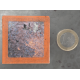 Petit magnet d'artiste photo Plaque rouillée