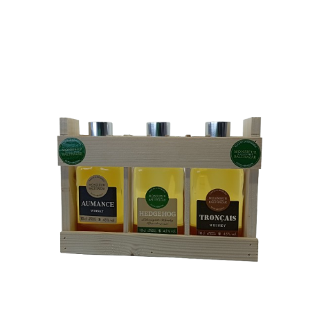 Coffret des 3 Flasques Whisky Coffret des 3 Flasques Whisky