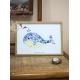 Affiche herbier baleine
