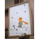 Affiche herbier petit prince de saint-exupery