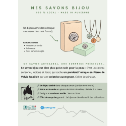 SAVON BIJOUX PALMAROSA / VERVEINE