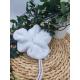 Fleur de douche blanche