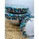 Trio charlotte alimentaire « Aphrodite » verte – motif ginkgo