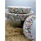 Charlotte alimentaire « Camille » – motif fleuri pastel