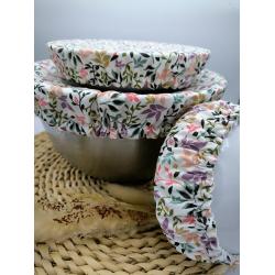 Charlotte alimentaire « Camille » – motif fleuri pastel