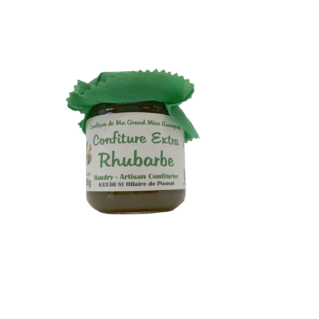 Confiture Extra Rhubarbe 250gr Confiture Extra Rhubarbe 250gr
