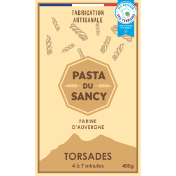 Pâtes Torsades natures - 400G