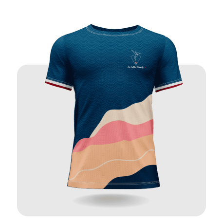 T-shirt de sport Made In France  L'Isard (H)
