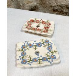 Porte-savon rectangulaire ou carré