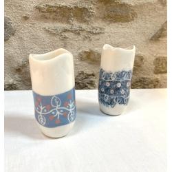 Vase soliflore bleu au choix