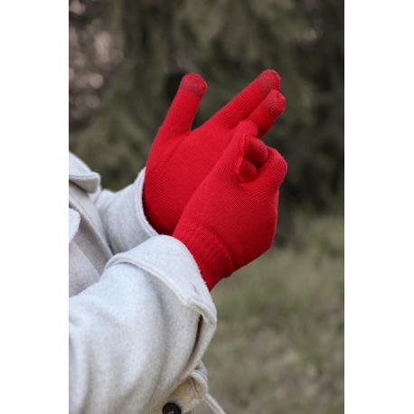 Gants Tactiles Perinne - Rouge